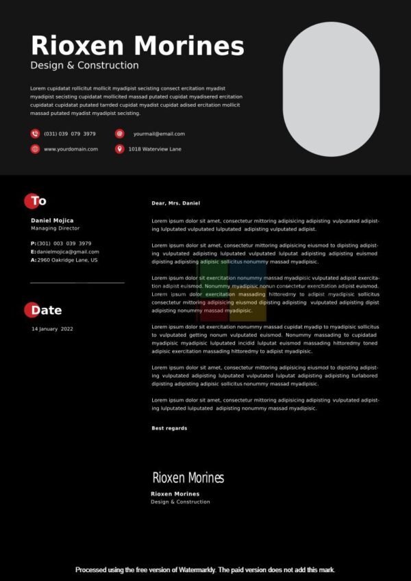 Professional Resume-CV Template